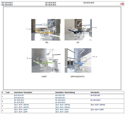 Техническая документация Technical Documentation/Manual на Стоматологическая установка Eli,  Eli R 2013 [Castellini]