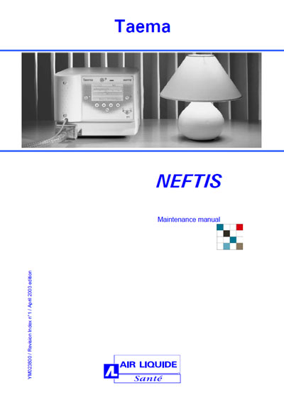Инструкция по техническому обслуживанию Maintenance Instruction на Neftis [Taema]