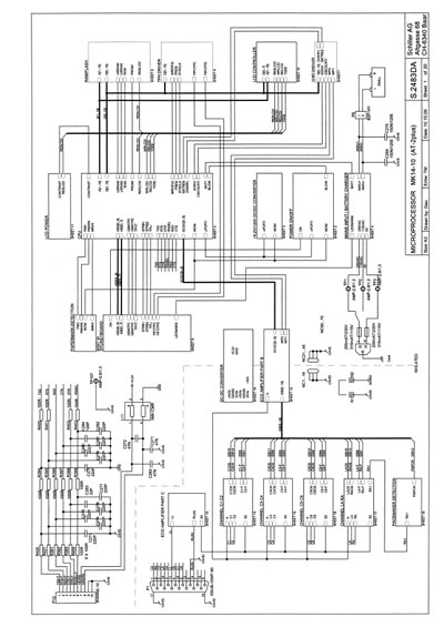 Схема электрическая, Electric scheme (circuit) на Диагностика-ЭКГ AT-2plus