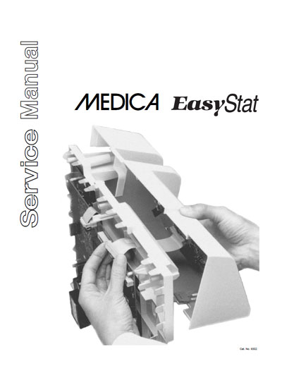 Сервисная инструкция Service manual на EasyStat [Medica]