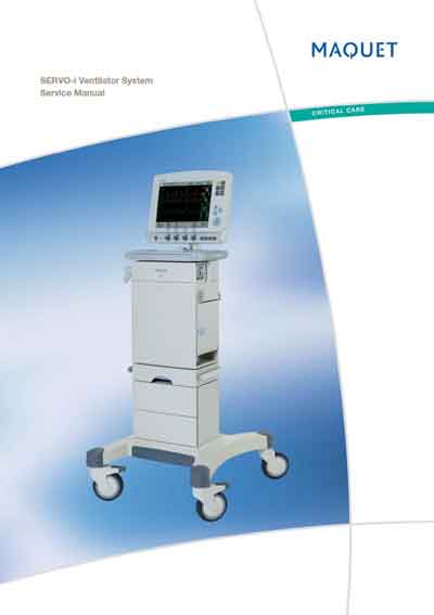 Сервисная инструкция, Service manual на ИВЛ-Анестезия Servo-i Ventilator System Revision 05