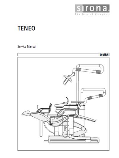 Сервисная инструкция Service manual на Teneo [Sirona]