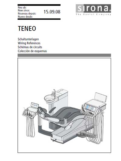 Схема электрическая Electric scheme (circuit) на Teneo [Sirona]