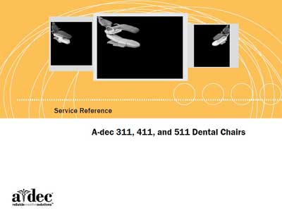 Каталог (элементов, запчастей и пр.) Catalogue, Spare Parts list на A-Dec 311, 411, 511 Dental Chair [A-dec]