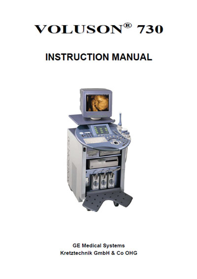 Техническое руководство, Technical manual на Диагностика-УЗИ Voluson 730
