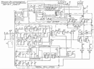 Схема электрическая Electric scheme (circuit) на Полюс-2 (для НЧ магнитотерапии) [ЭМА (М)]