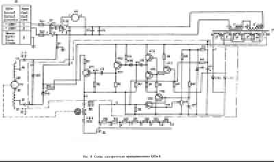 Схема электрическая, Electric scheme (circuit) на Лаборатория-Центрифуга ОПН-8 лабораторная