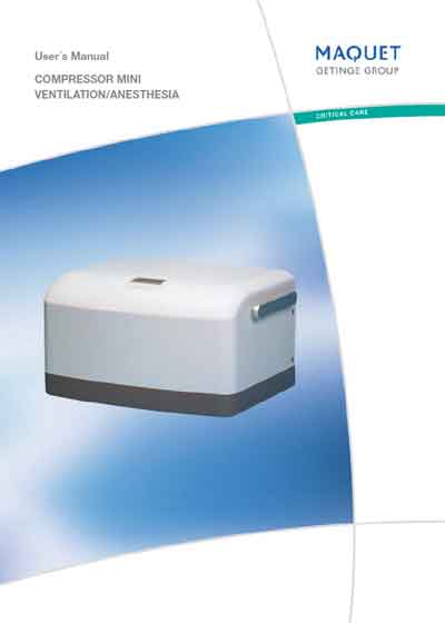 Инструкция пользователя, User manual на ИВЛ-Анестезия Compressor mini