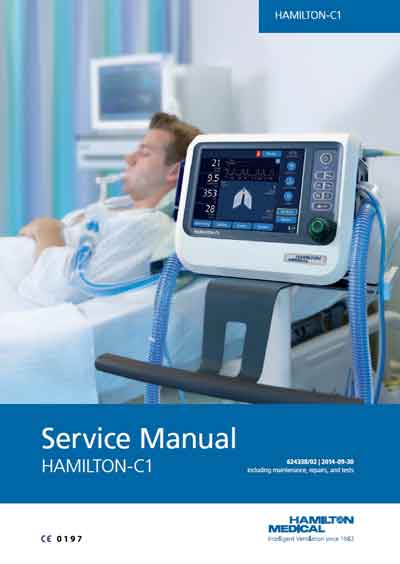 Сервисная инструкция, Service manual на ИВЛ-Анестезия C1