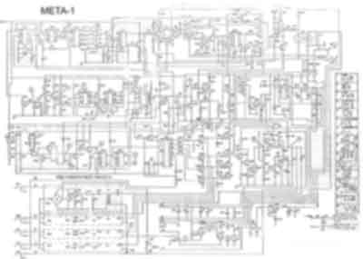 Схема электрическая Electric scheme (circuit) на Мета-1 [---]