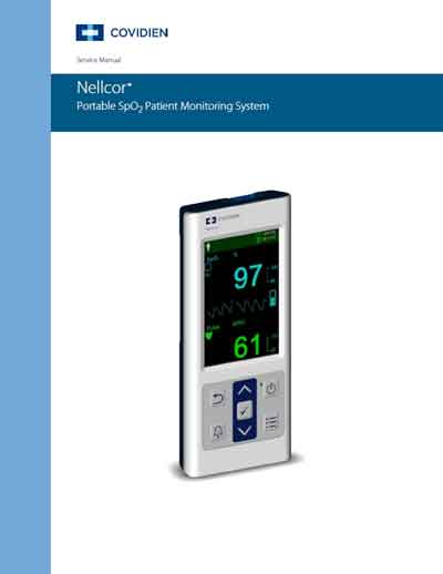 Сервисная инструкция Service manual на Пульсоксиметр Nellcor PM10N [Covidien] [Medtronic]