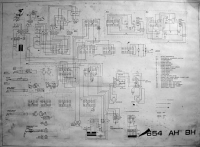 Схема электрическая Electric scheme (circuit) на Chiradent 654 [Chirana]
