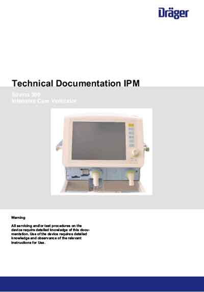 Техническая документация Technical Documentation/Manual на Savina 300 (Rev. 3) [Drager]