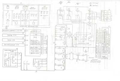 Схема электрическая Electric scheme (circuit) на Амплипульс-5 [АО «Завод «Измеритель»]