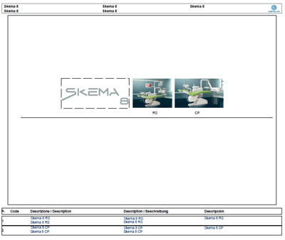Техническая документация, Technical Documentation/Manual на Стоматология Стоматологическая установка Skema 8