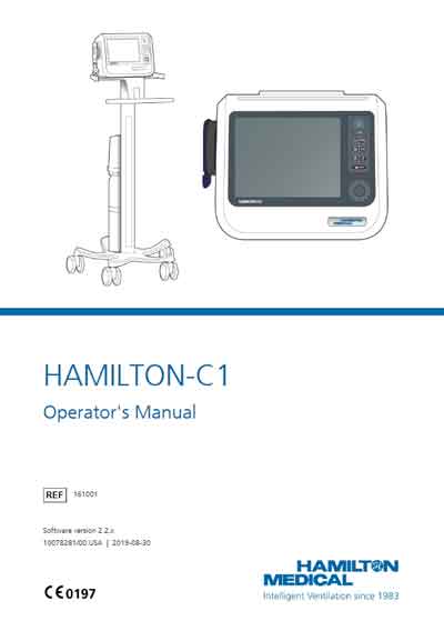 Инструкция пользователя User manual на C1 [Hamilton Medical]