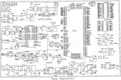 Схема электрическая Electric scheme (circuit) на Амплипульс-5Д [АО «Завод «Измеритель»]