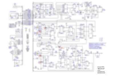 Схема электрическая, Electric scheme (circuit) на ИВЛ-Анестезия Фаза-11