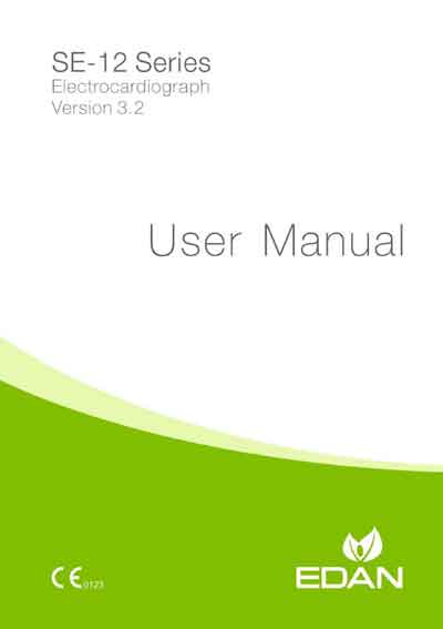 Инструкция пользователя User manual на SE-12 Series Version 3.2 [Edan]