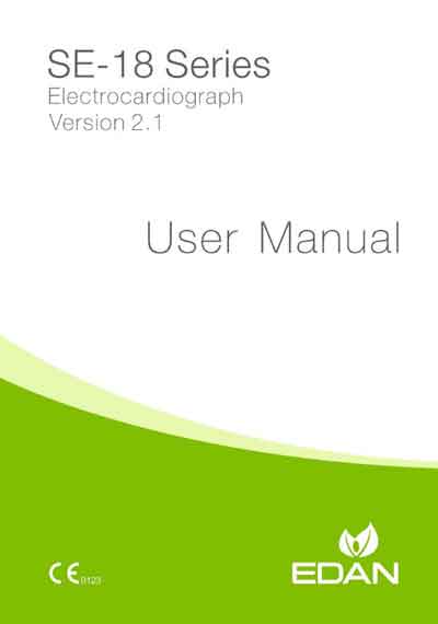 Инструкция пользователя User manual на SE-18 Series Version 2.1 [Edan]