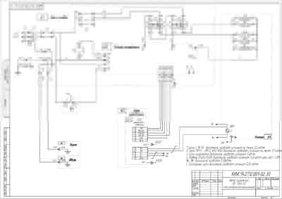 Схема электрическая, Electric scheme (circuit) на Стерилизаторы Шкаф сушильный ШС-320 ПЗ