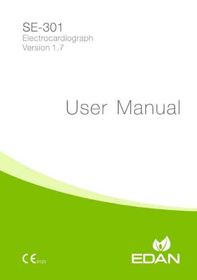 Инструкция пользователя User manual на SE-301 Version 1.7 [Edan]