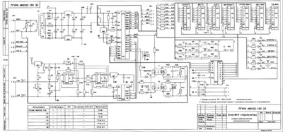 Схема электрическая Electric scheme (circuit) на Стерилизатор воздушный ГП-40 СПУ (без охлаждения) [Смоленское СКТБ СПУ]