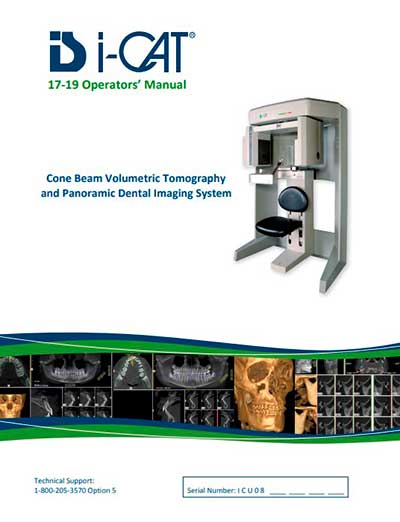 Инструкция оператора Operator manual на i-Cat 17-19 [Imaging Sciences International] [---]