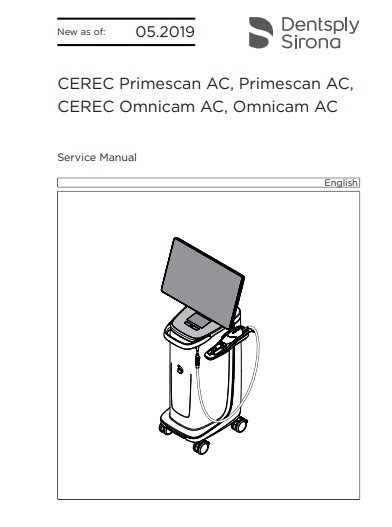 Сервисная инструкция Service manual на Cerec Primescan AC, Cerec Omnicam AC [Sirona]