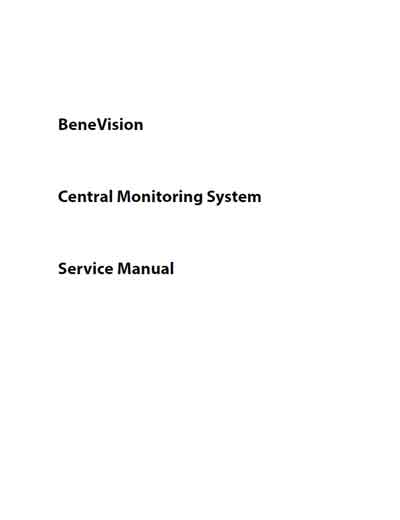 Сервисная инструкция Service manual на BeneVision (Rev 10.0) [Mindray]