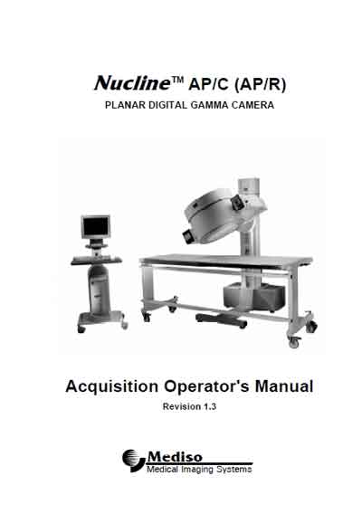 Инструкция пользователя, User manual на Томограф Nucline AP/C (AP/R)