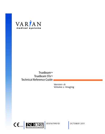 Справочные материалы, Reference manual на Рентген Линейный ускоритель Trubeam, Truebeam Stx (Technical reference)