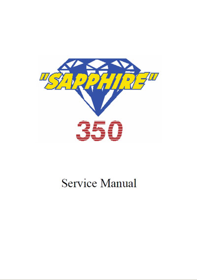 Сервисная инструкция Service manual на Сапфир 350 Sapphire [---]