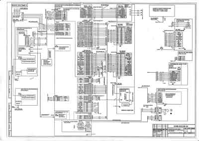Схема электрическая, Electric scheme (circuit) на Рентген Флюорограф ФЦС–«Рентех» (Мосрентген)