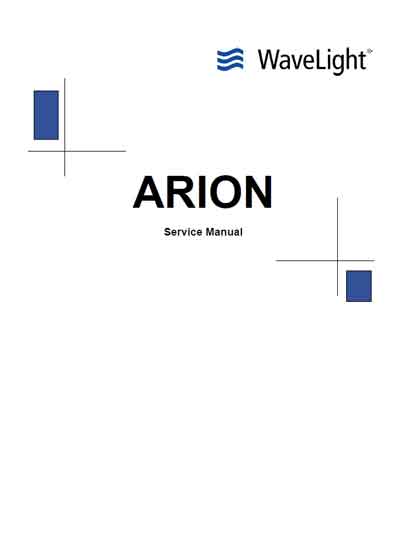 Сервисная инструкция Service manual на Лазер для эпиляции Arion [WaveLight]