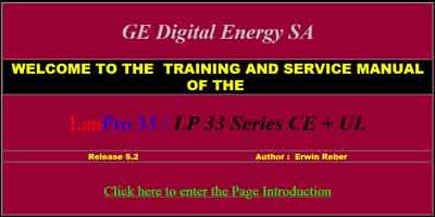 Инструкция по применению и обслуживанию User and Service manual на UPS LanPro 33 / LP 33 Series CE + UL Release 5.2 [General Electric]