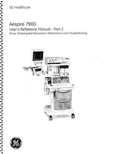 Инструкция по эксплуатации Operation (Instruction) manual на Aespire 7900 - Part 2 [Datex-Ohmeda]