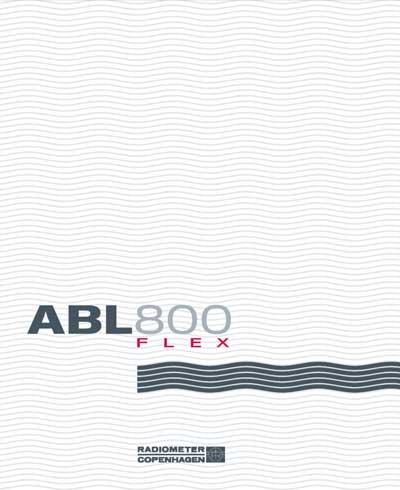 Сервисная инструкция Service manual на ABL 800 FLEX [Radiometer]