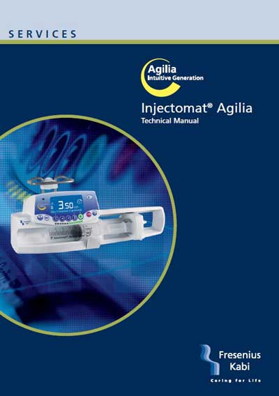 Техническая документация, Technical Documentation/Manual на Разное Шприцевой дозатор Injectomat Agilia