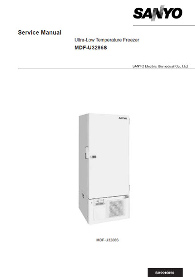 Инструкция по применению и обслуживанию, User and Service manual на Разное Медицинские морозильники MDF-U3286S