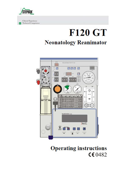 Инструкция по эксплуатации, Operation (Instruction) manual на ИВЛ-Анестезия F-120 GT