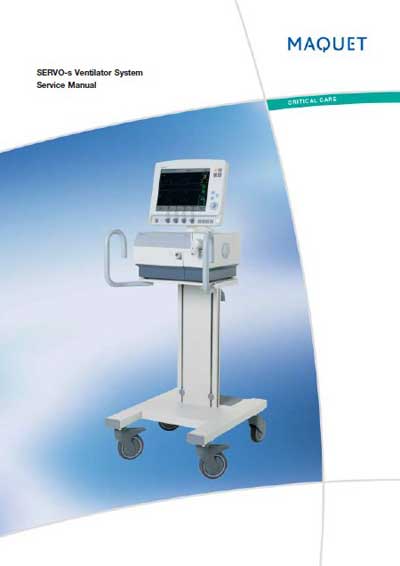 Сервисная инструкция, Service manual на ИВЛ-Анестезия Servo-S Ventilator System Rev.02