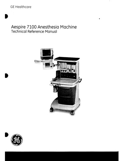 Техническая документация Technical Documentation/Manual на Aespire 7100 [Datex-Ohmeda]