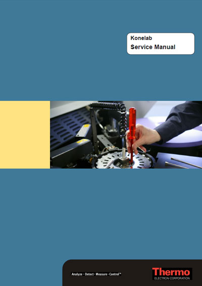 Сервисная инструкция, Service manual на Анализаторы Konelab