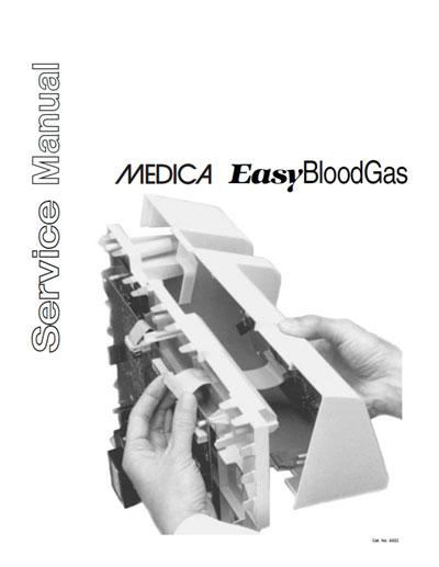 Сервисная инструкция Service manual на Easy Blood Gas [Medica]