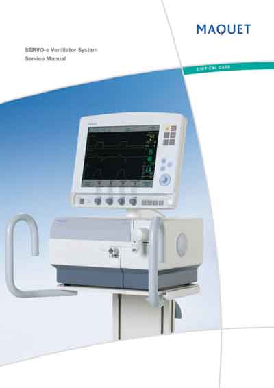 Сервисная инструкция, Service manual на ИВЛ-Анестезия Servo-S Ventilator System Rev.03