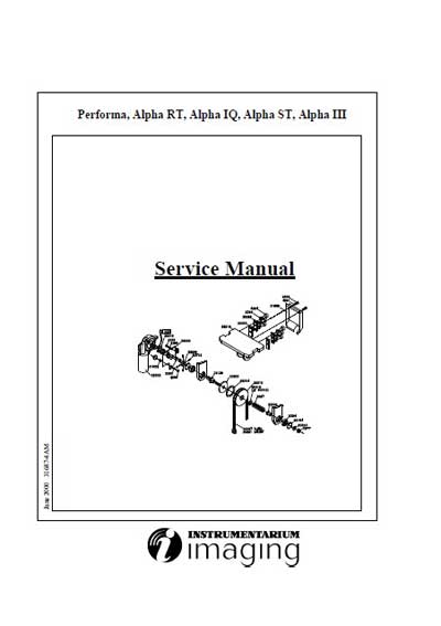 Сервисная инструкция Service manual на Маммограф Performa, Alpha RT, Alpha IQ, Alpha ST, Alpha III (Instrumentarium Imaging) [---]