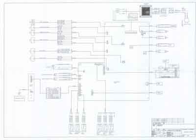 Схема электрическая, Electric scheme (circuit) на Анализаторы BTS-370