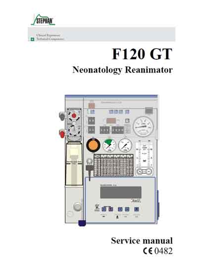 Сервисная инструкция, Service manual на ИВЛ-Анестезия F-120 GT