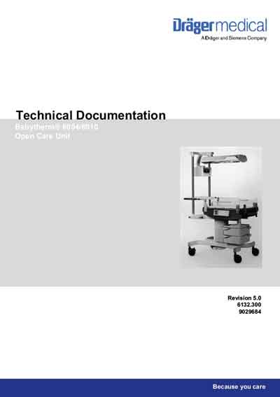 Техническая документация, Technical Documentation/Manual на Инкубатор Кювез реанимационный Babytherm 8004/8010